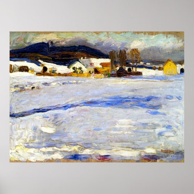 Affiche Kandinsky - Bei Starnberg (Devant)