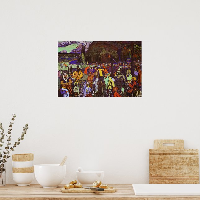 Affiche Kandinsky - Colorful Life, (Cuisine)