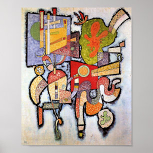 Affiche Kandinsky - Complexe, Simple, peinture d'art abstr