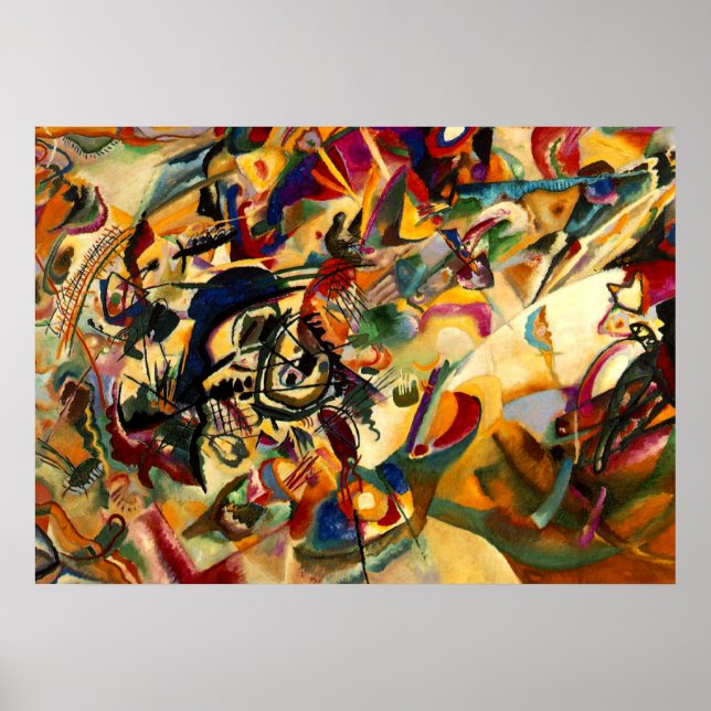 Affiche Kandinsky - Composition VII (Devant)