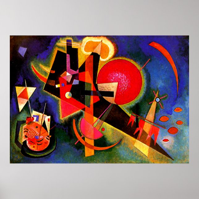 Affiche Kandinsky - En Bleu (Devant)