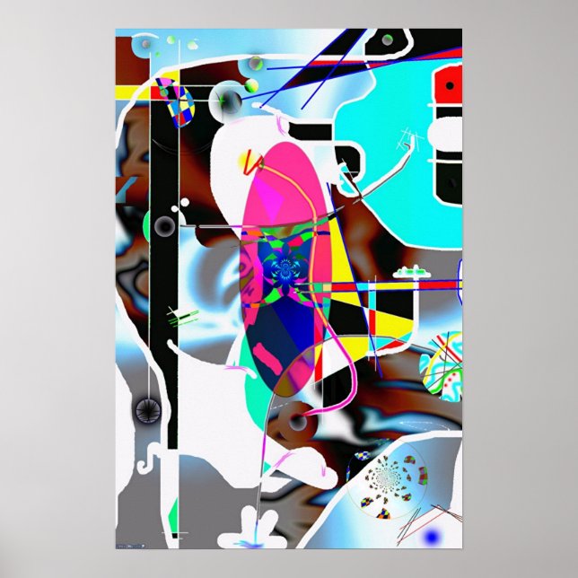 Affiche Kandinsky exemplifié 1.3 (Devant)