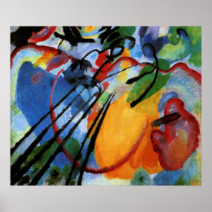 Affiche Kandinsky - Improvisation 26, Rowing