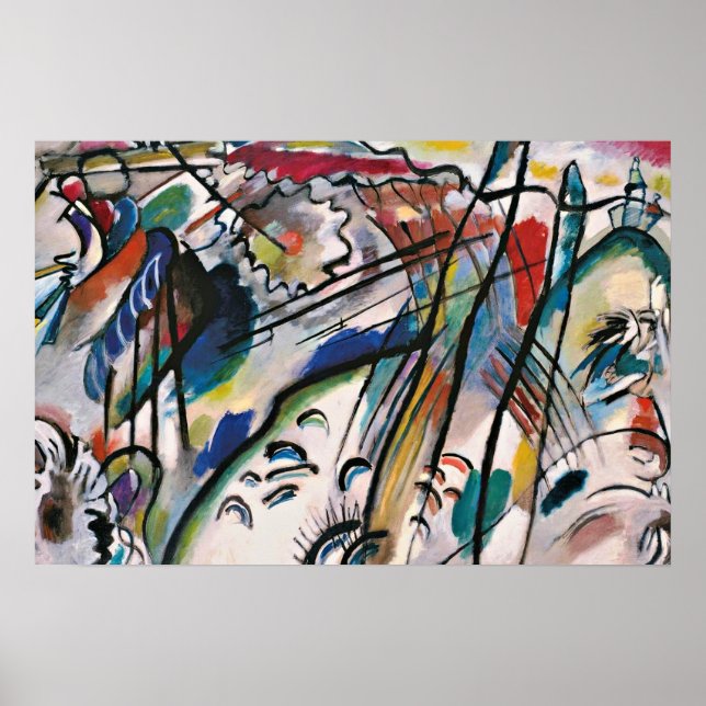Affiche Kandinsky - Improvisation 28,  (Devant)