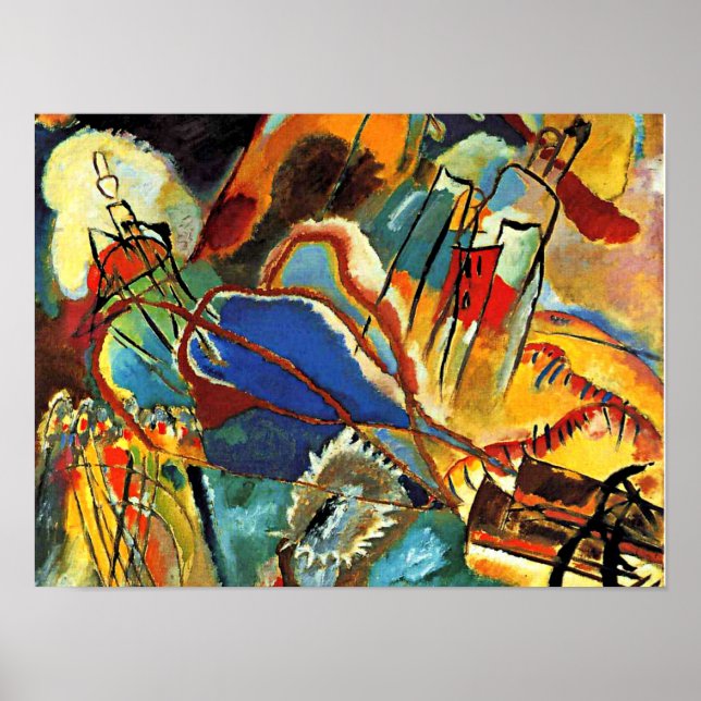 Affiche Kandinsky - Improvisation 30 - Canons (Devant)