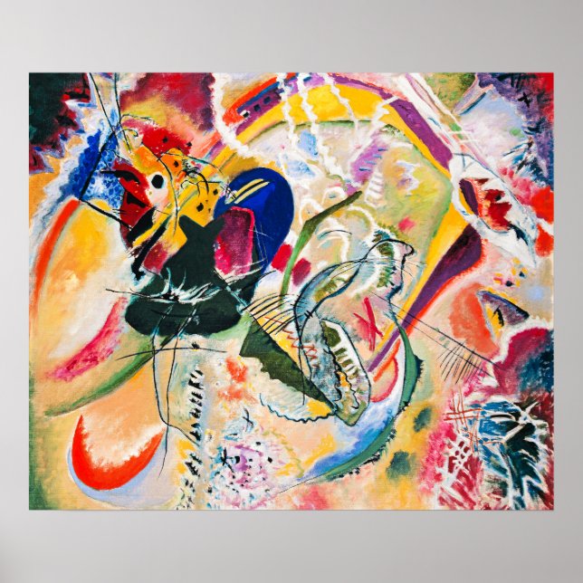 Affiche Kandinsky - Improvisation 35, (Devant)