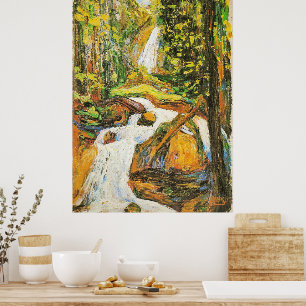 Affiche Kandinsky - Kochel : Cascade I,