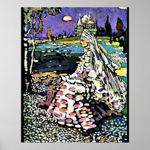 Affiche Kandinsky - La beauté russe dans un paysage