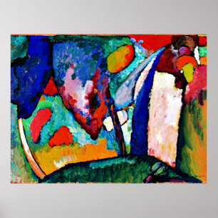 Affiche Kandinsky - La cascade,