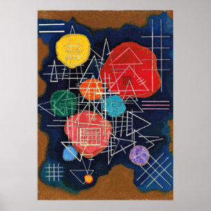 Affiche Kandinsky - Luminosité voilée