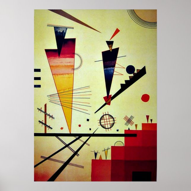 Affiche Kandinsky - Merry Structure (Devant)