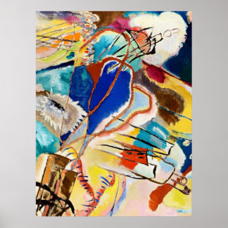 Affiche Kandinsky Moderne peinture Abstraite
