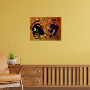 Affiche Kandinsky - Noir et Violet,