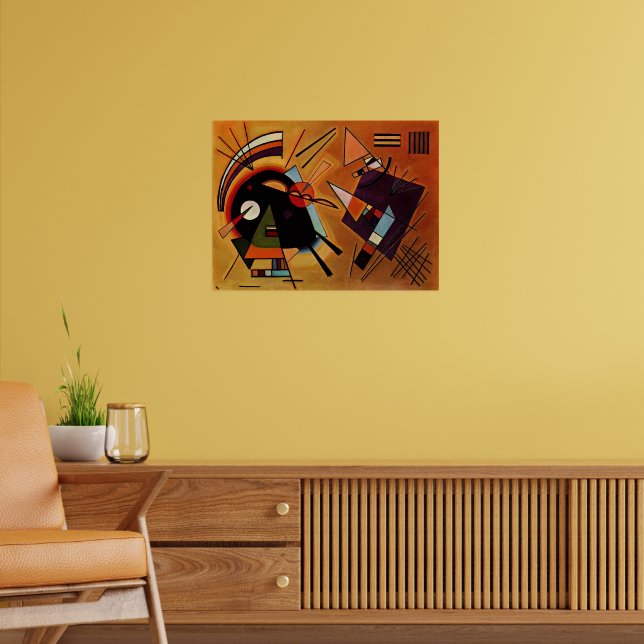 Affiche Kandinsky - Noir et Violet, (Salon 2)