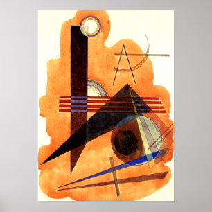 Affiche Kandinsky - Obstination Brown