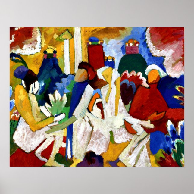 Affiche Kandinsky - Oriental (Devant)