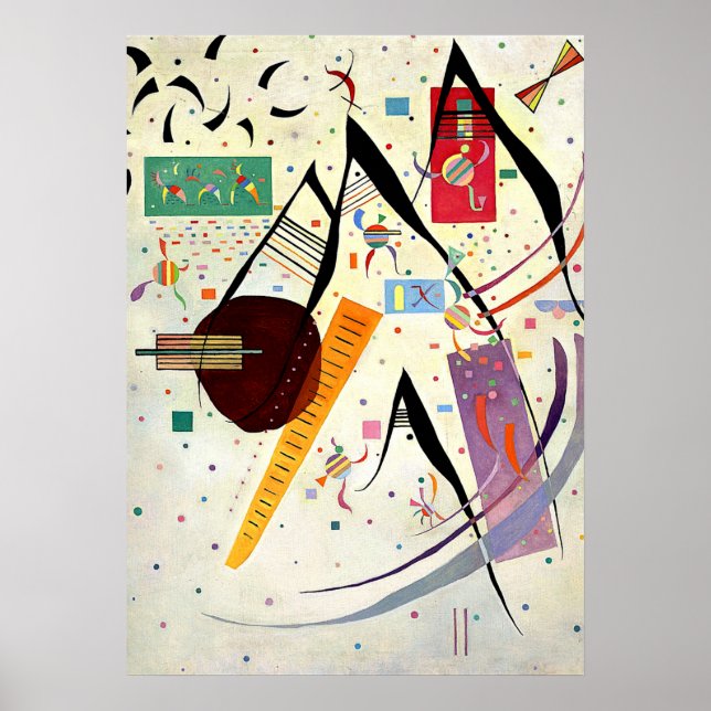 Affiche Kandinsky - Points noirs (Devant)