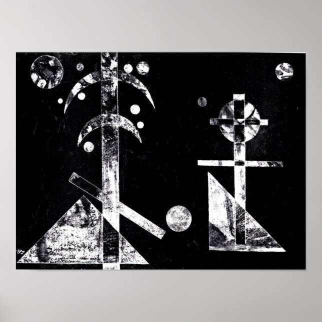 Affiche Kandinsky - Pour Nina à Noël (Devant)