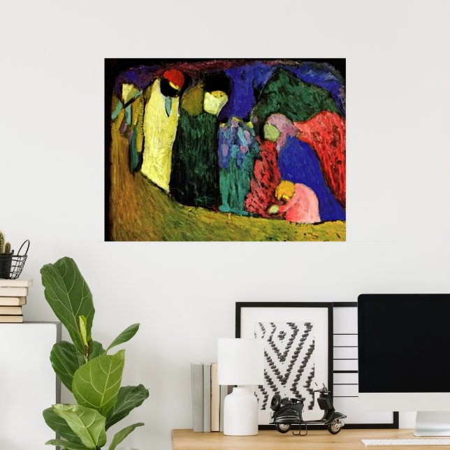 Affiche Kandinsky - Rencontre (Bureau à domicile)