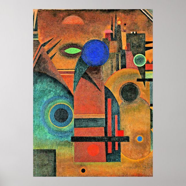 Affiche Kandinsky - Silence Brown (Devant)