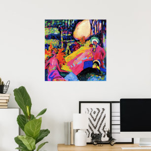 Affiche Kandinsky - Son blanc