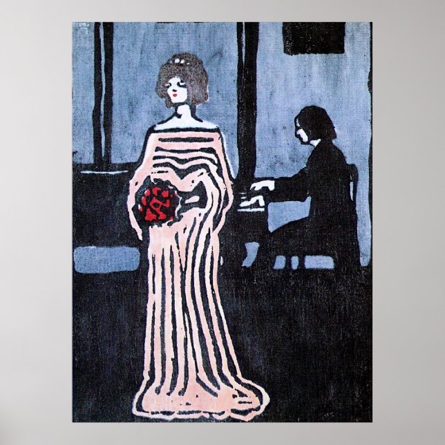 Affiche Kandinsky - The Singer (Devant)