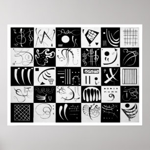 Affiche Kandinsky - Trente, 1936