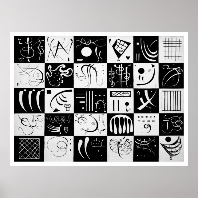 Affiche Kandinsky - Trente, 1936 (Devant)