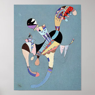 Affiche Kandinsky - Une figure flottante