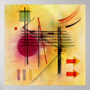 Affiche Kandinsky - Vibrant, popular abstract painting