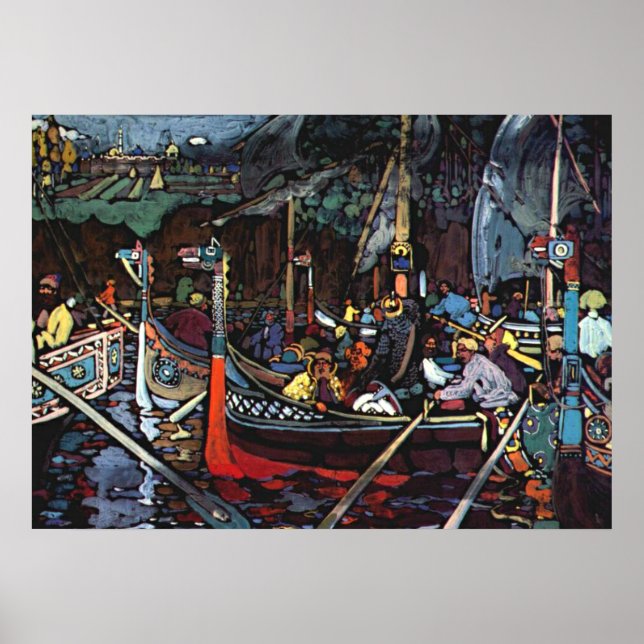 Affiche Kandinsky - Volga Song (Devant)