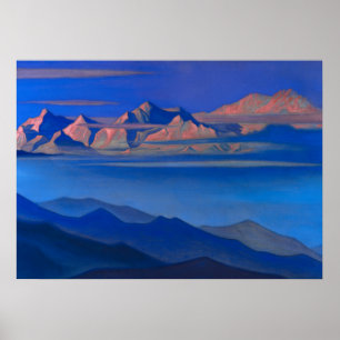 Affiche Kangchenjunga, 1944 par Nicholas Roerich