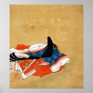 Affiche Kano Shōun Immortal Poet