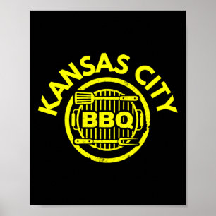 Affiche Kansas City Bbq - I Love Barbecue