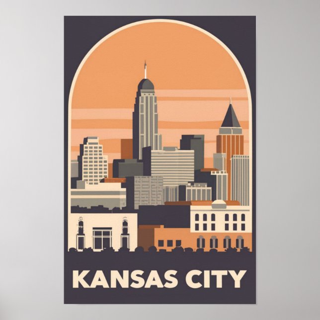Affiche Kansas City, Missouri (Devant)