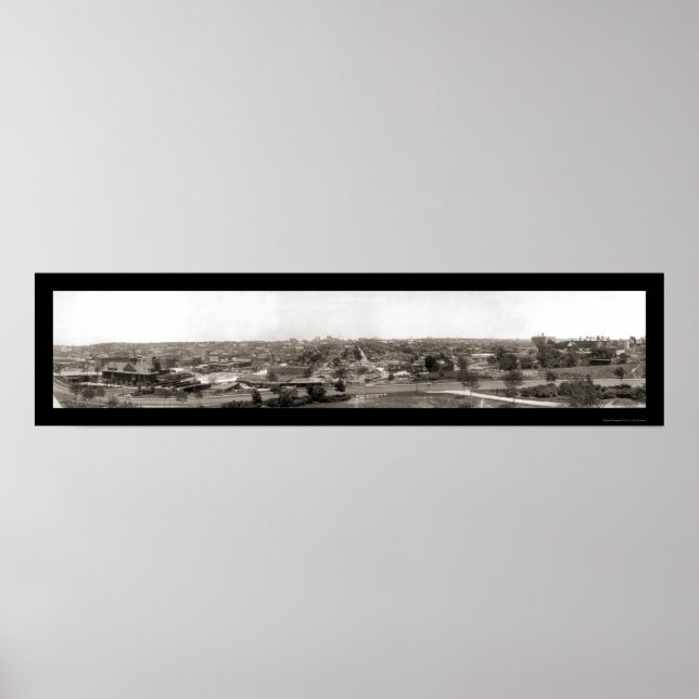 Affiche Kansas City, MO Photo 1909 (Devant)