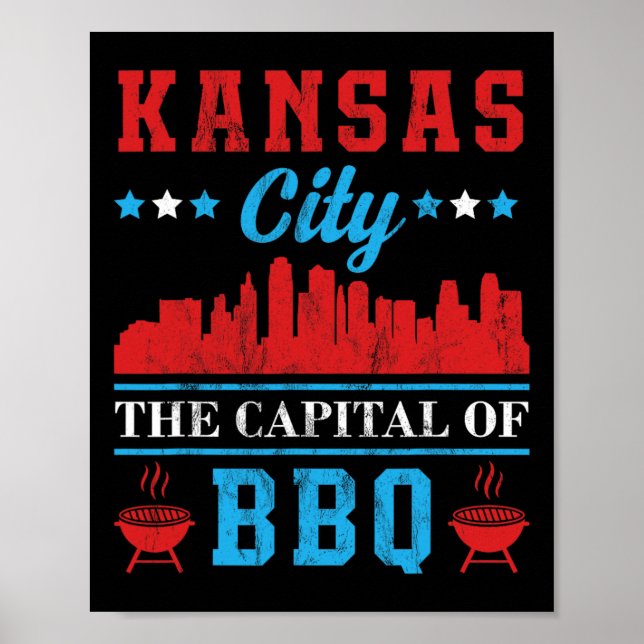 Affiche Kansas Ville Capitale Du Barbecue (Devant)