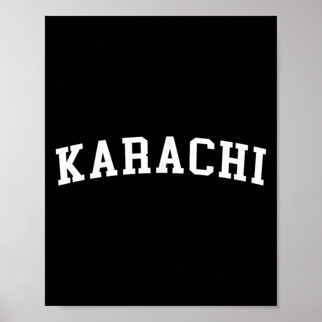 Affiche Karachi  (Devant)