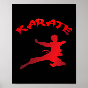 Affiche Karate Arts Martiaux Adultes Et Jeunes