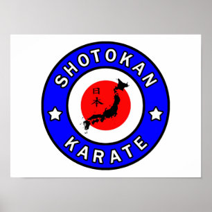 Affiche Karaté de Shotokan