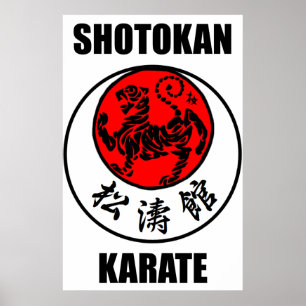 Affiche Karaté de Shotokan