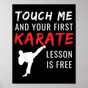 Affiche Karate drôle