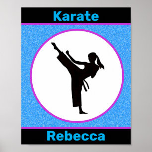 Affiche Karate Girls Sparkle
