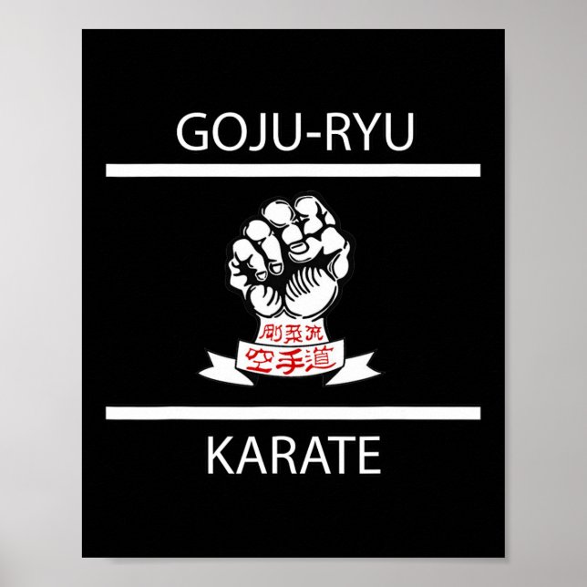 Affiche Karate Goju-ryu (Devant)
