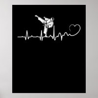 Karate Heartbeat Gift For Karateka