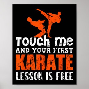 Affiche Karate Karate Karate Karate Pour Enfants Karate Ra
