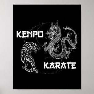 Affiche Karate Kenpo Karate Martial Arts Sayings