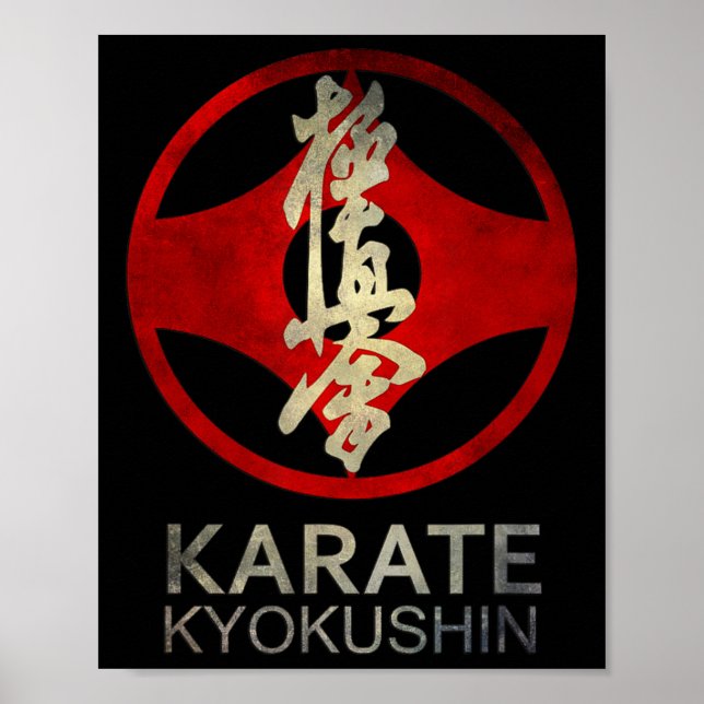 Affiche Karate Kyokushin (Devant)