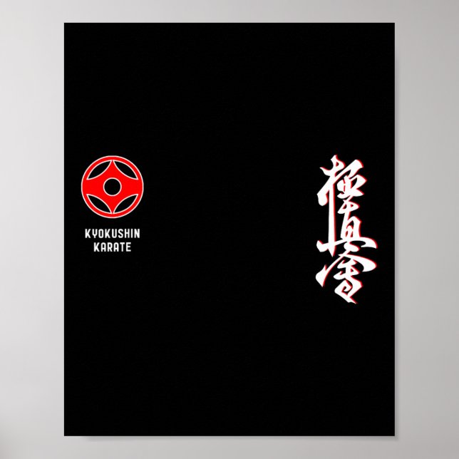 Affiche Karate Kyokushin 1  (Devant)