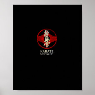 Affiche Karate Kyokushin Sweat - shirt à capuche de bascul